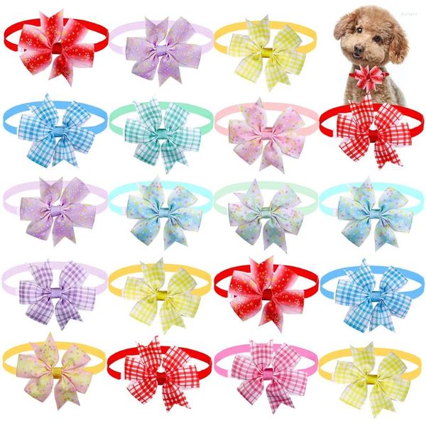 Aparelo de cães 60pcs Acessórios Spring Pet Bebties CoCTIES SUPLETAS DE MODAÇÃO