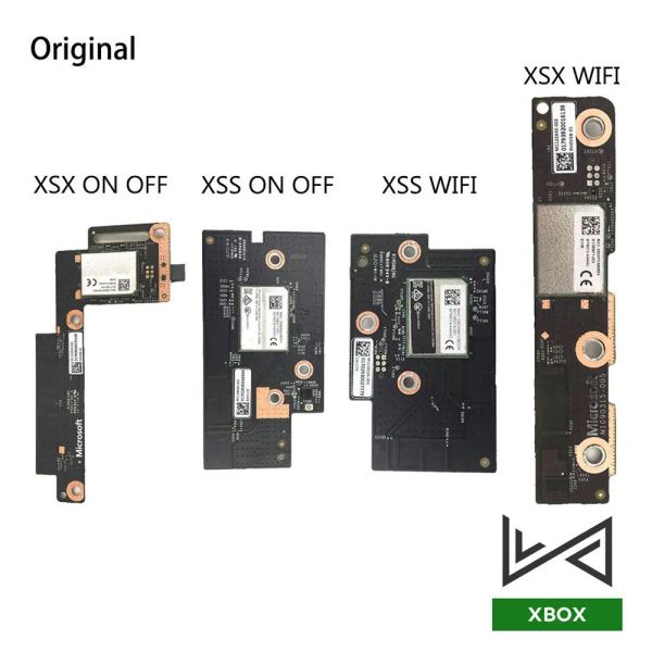 Acessórios BluetoothCompatible WiFi Board para o Xbox Series X/S Wireless WiFi Card Módulo para XSX/XSS Power On/Off Butter Switch Board