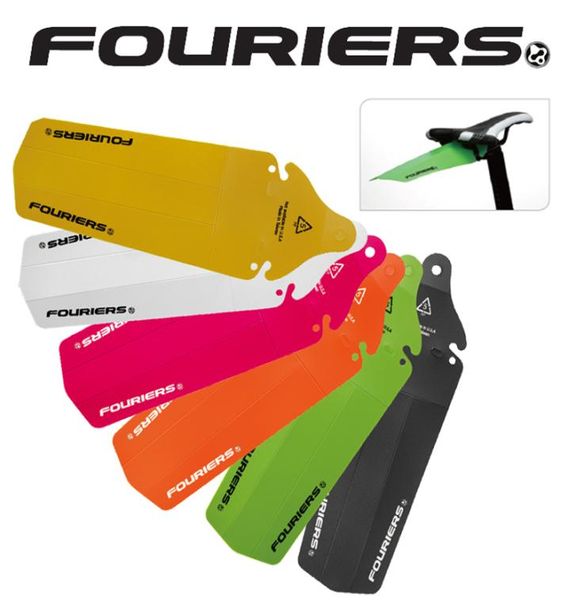 Fouriers Road Bisiklet MTB Bisiklet Arka Çamurlar Eyer Raylı Çamur Çamur Muhafızları MTB DH Sabit Dişli Mudguard Bike Fender2009330