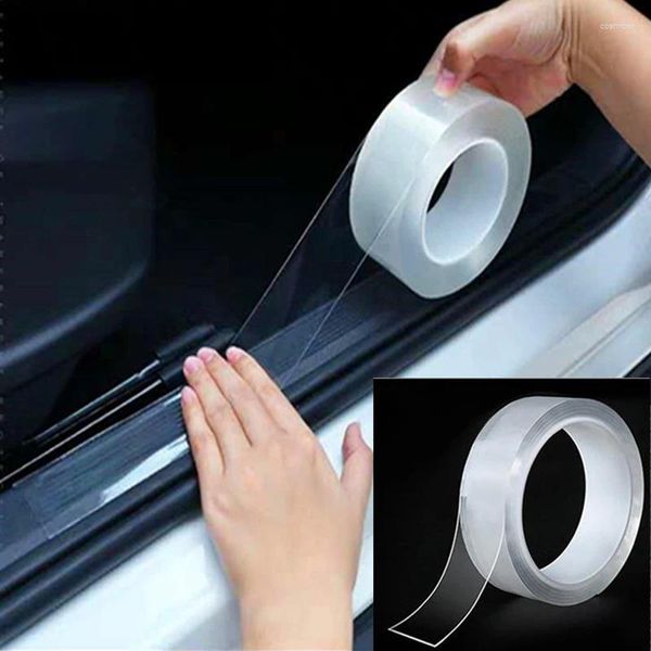 Adesivos de janela fita adesiva universal anti-scratch para a porta do carro adesivo protetor de borda automática anti-colisão à prova de arranhões automáticos