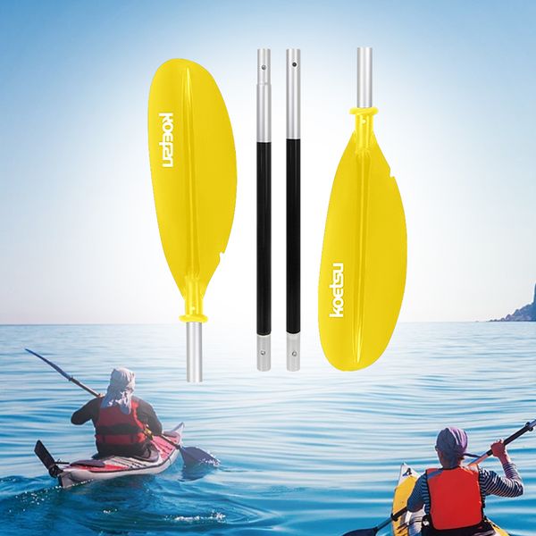 Liga de alumínio de barcos de caiaque de 4 peças Surfpaddle Stand-up Paddleboard Paddles para esportes aquáticos ao ar livre