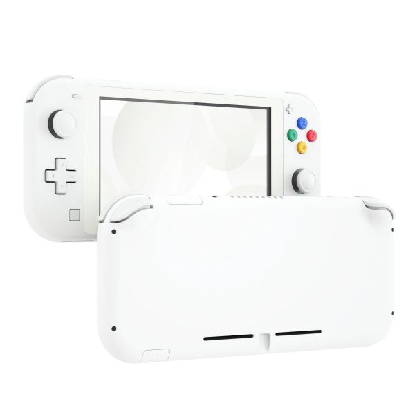 Чехлы для корпуса Forcemere Soft Touch White DIY замены корпуса корпуса с защитой экрана для NS Switch Lite