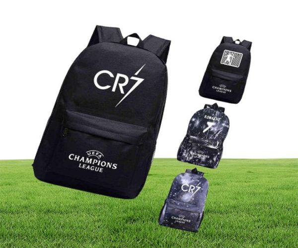 Cristiano Ronaldo Rucksäcke neue Muster Schüler Jungen Mädchen Schulbag Frauen Mochila Laptop Rucksack Teenager Täglicher Knapsack5515118718444