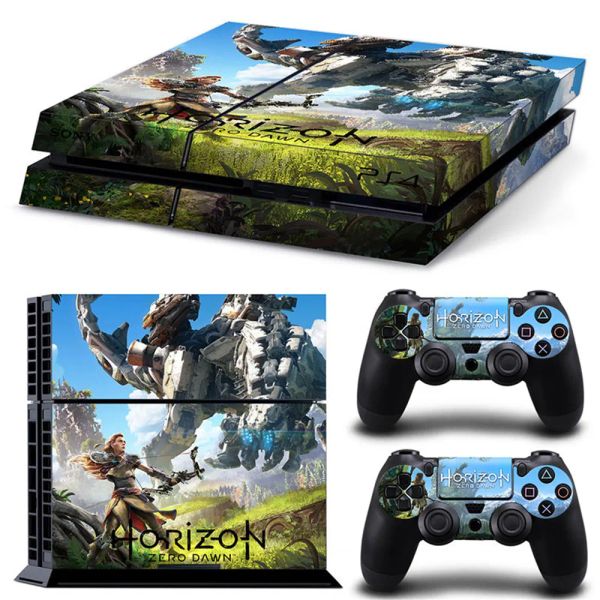 Adesivi orizzonte zero Dawn vinile facela facciale per accessori per controller console PS4 Skin per PS4