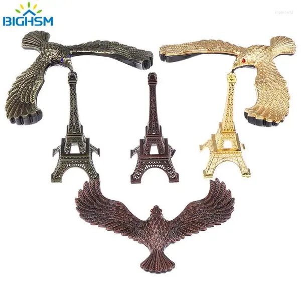 Estatuetas decorativas liga de decoração de escritório eiffel Tower Modelo equilibrado Balanço Balance