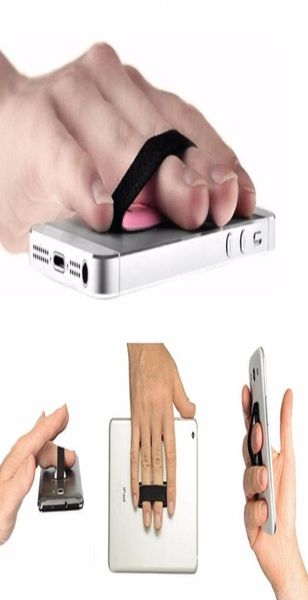 Banda elástica presa ao telefone celular Strap Touch Holder Dinisteiro Dispositivo Sling Sling Grip para iPhone 8 X celular 300ps2727486