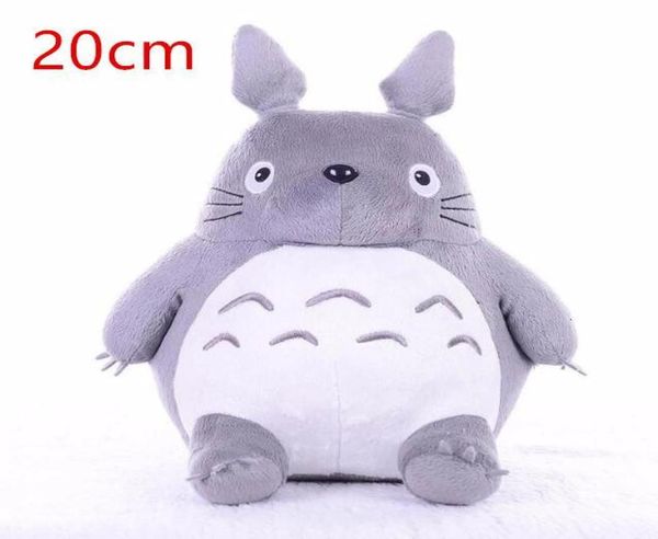 Totoro мягкая фаршированная подушка животных, мой сосед Totoro Plush Doll Toy Pillow для детского детского дня рождения рождественский подарок 6 8 20 см QYLM4099201