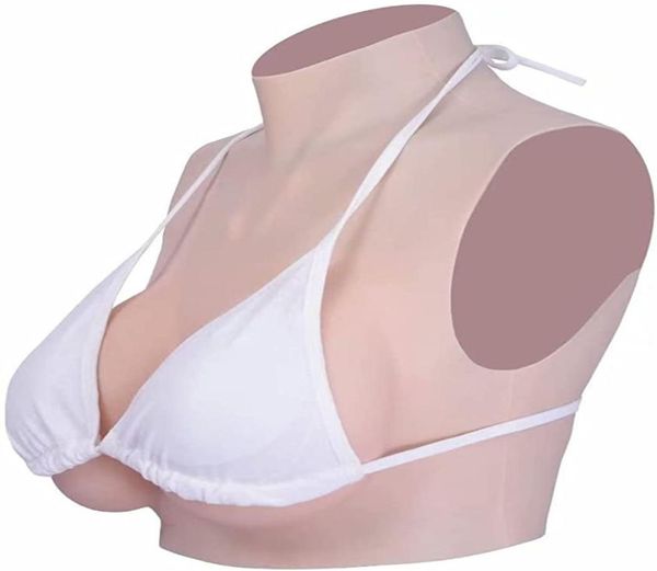 LANS SILICONE Sm sul seno incrociatore della piantagione di pettorale FORMA B-G CUP PER CAMPATI COSTAGGIO TRANSGENDER Cotone per drag queen6976234