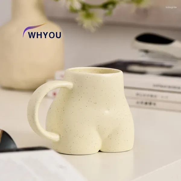 Canecas Whyou Creative Ceramic Sexy assumente caneca leite água xícara de café chá engraçado drinques de mesa