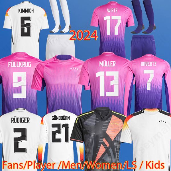 2024 Germania Maglie da calcio Euro Ginter Kimmich Goretzka Women Away Away Cup Cup Cup Cup Coppa