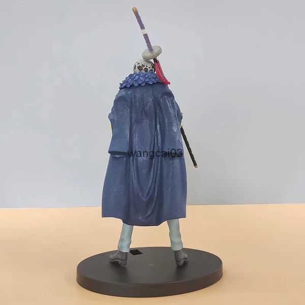 Figuras de brinquedo de ação 20 cm de anime japonês figura uma peça dxf wano country trafalgar l Pvc estátua de coleção de estátua modelo brinquedos presentes