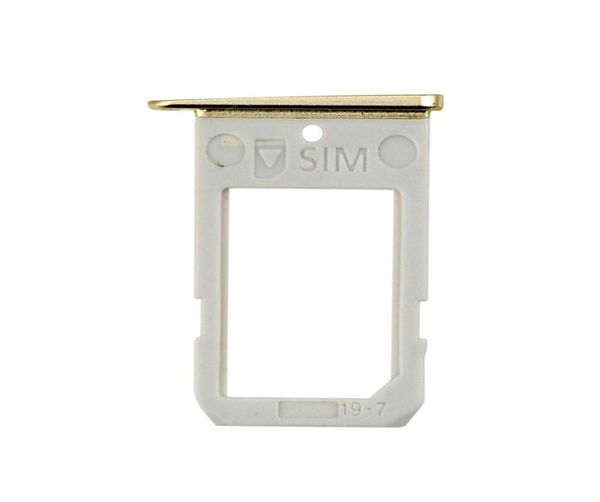 Bandeja original do novo cartão SIM para Samsung Galaxy S6 Edge G9250 G925F vs G925T G925A G925V SIM SLOT SLOT STOTS PENTAS DE SUPLETAMENTO 100P8580689