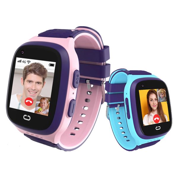 RELISÕES CRIANÇAS GPS Smartwatch GPS SOS Bluetooth Segurança Smart Watch Watch Camera Photo Vídeo Chamada de Smart Watch For IOS Android