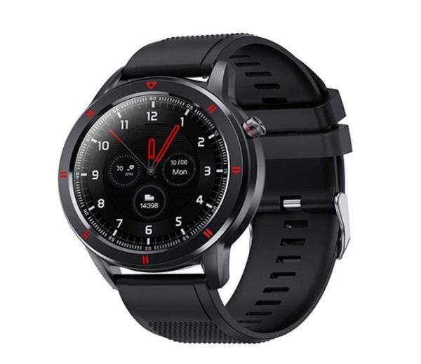 Time Cohlier Youth1 Smart Watch Smart Schermo da 128 pollici Strap in silicone IP68 Monitoraggio della frequenza cardiaca impermeabile Faccia per orologi per iOS Android229545229