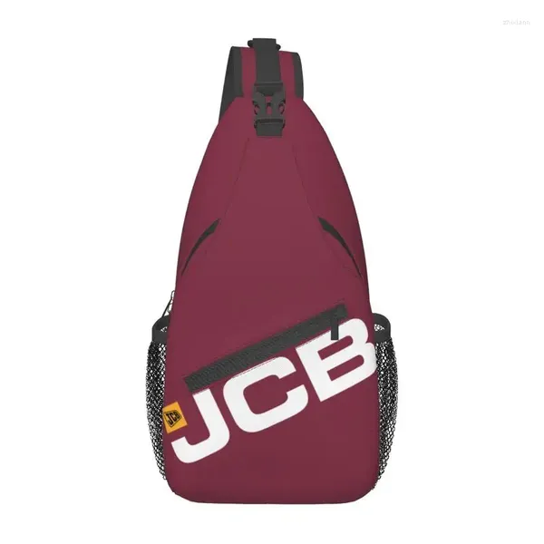 Backpack JCB Crossbody Sling Men Saco de ombro de peito personalizado para camping de camping