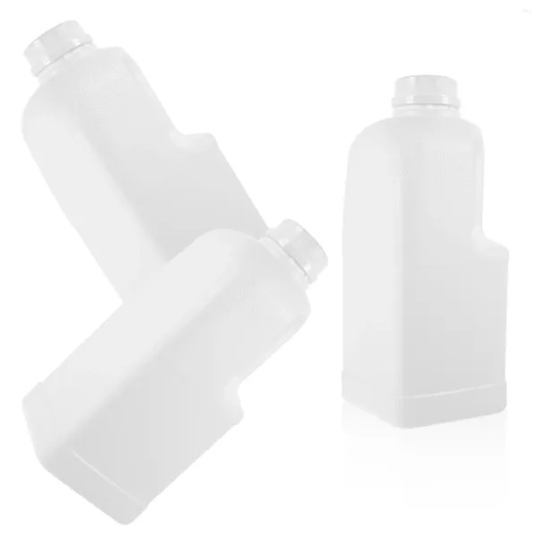 Dinnerwaren 3 -Stcs 2L Plastikbucket Leckdosen Wasserflaschen Milchkartonbehälter HDPE Krug Ergonomisch Griff