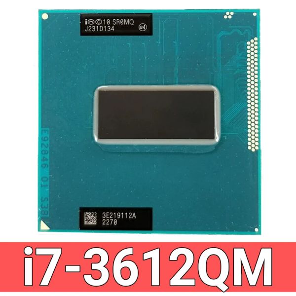 Materie nuove core i73612qm i7 3612qm sr0mq 2.1ghz quadcore ottoprotead cpu processore cpu 35w socket g2 / rpga988b hm75 hm77