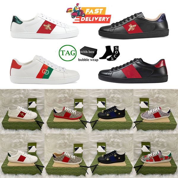 Scarpe casual di moda designer Scarpe da donna Abito da donna Abito da donna Scarpe da passeggiata Tiger Classico Classico Stripe Rosse Verdi Verde Bianco Schede Casual Outdoor 36-46