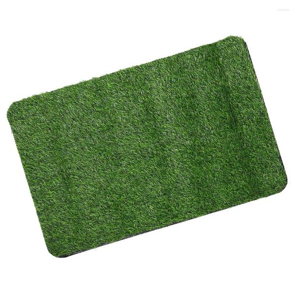 Fiori decorativi tappetini da prato tappeto artificiale tappeto anteriore area verde tappeto moquette benvenuto zerbino finto pavimento in plastica in plastica per