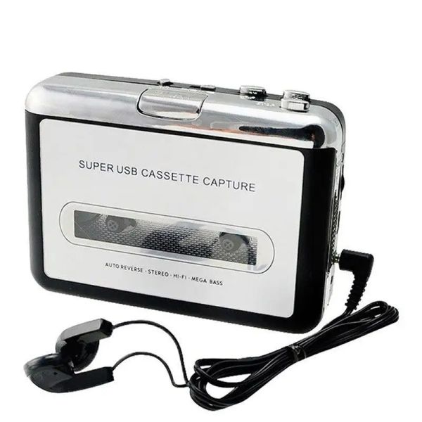 Giocatori Mini cassetta USB CASSETT AL CD MP3 CD Capture Audio Music Player Portable Lettore PC Laptop PC tramite USB Cassette Recorder