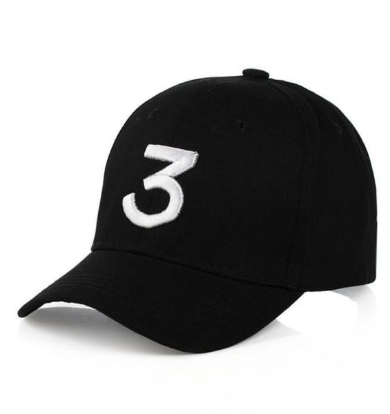 Nuova possibilità il rapper 3 papà cappello da baseball berretto regolabile frammento di baseball nero caps4016192