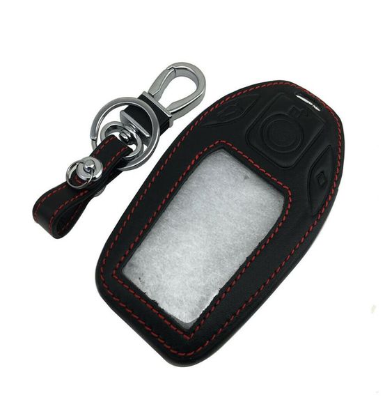 Chave LCD de couro Chave FOB SACO REMOTO CABELA CAPA DE TAPE DA CAPA DE 7 SERVIDADES7674385