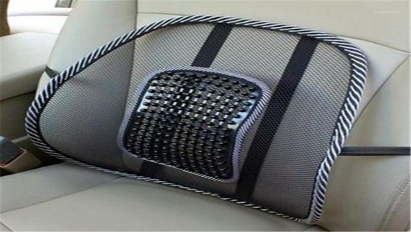 2 pezzi di supporto per la sedia posteriore dell'auto massaggio lombare supporto cuscino cuscino in rete cuscino cuscino 11927947