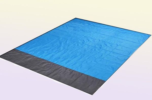 Наружные прокладки песчаные пляжные одеяло 82039039x790390399929оседание с большим ковриком для пикника для кемпинга путешествуют по пешеходному каналу 6881711