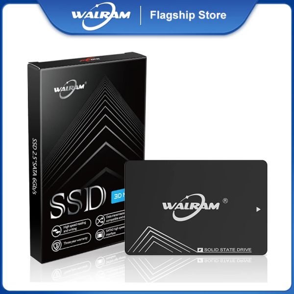 Unidades Walram SSD 128GB 240 GB 120GB 256GB 512GB 120 GB 1TB 240GB 60GB HDD 2,5 '' SATA 3 Estado sólido disco rígido para desktop para desktop