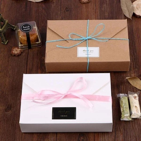 Geschenkverpackung 5 PCs Papierbox/Wrapper Typ/Kraft Paket von Pappkartons für Hochzeitsfeiereinladungskarten