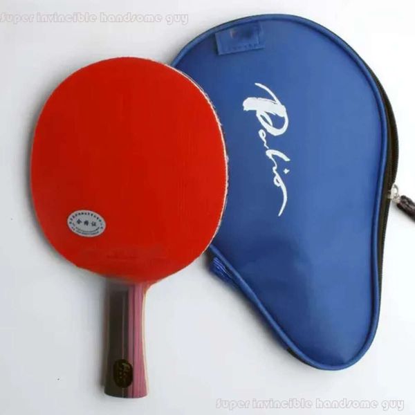 Tênis de mesa RABETS PALIO 3 STAR TENNIS RACTET COM RATAGEM DE RATAGEM DE RORBORAGEM CASA ORIGINAL DE CARBONO DE 3 ESTAR PING PONG 452