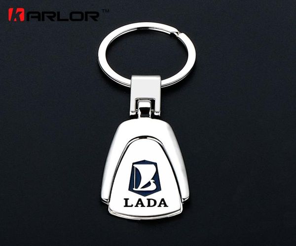 Für Lada Metal Key Chain Keychain Auto Key Ring Accessoires Auto Styling für Lada Granta niva priora Kalina 2 Largus vesta Xray9793959