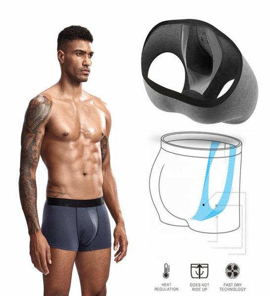 Herren Höschen Mann sexy Unterwäsche Boxer Straight Ice Seide 3d Hängematte Hervorragende Verteidigung GO POSITION BULLET TYPE TEILATION FÜR FAHRE ANG4882332