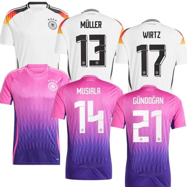 2024 New Cup Deutsches thailändisches Haus und Auswärtsfußballtrikot für Männer