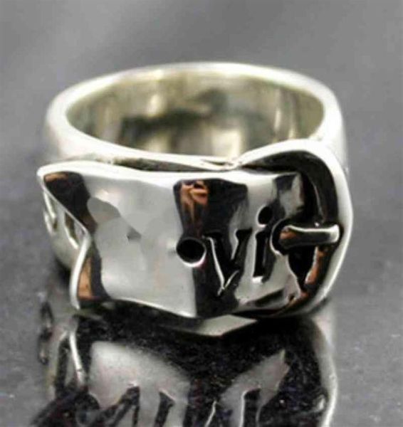 Продажа дизайнера VW Ring Tide Brand Jewelry нерегулярные серебряные кольца Fashion Hiphop Men039s и Women039s Accessori1026073