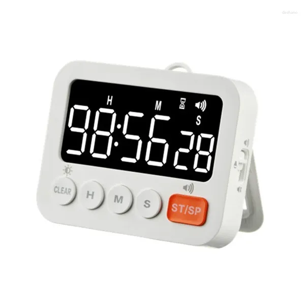 Clocks Accessoires Küchentimer Digitales Handbuch Countdown Cooking Duschstudie Stoppwatch -Gadget