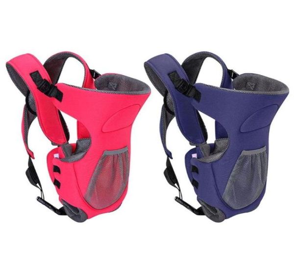 0 a 24m Baby Sling Wrap multifuncional portadores de bebê Backpack Backpack Backpack respirável Infantil carregando cinto mãe pai sling wrap8881843