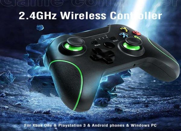 24G беспроводной игровой контроллер джойстик для контроллера Xbox One для PS3Android Smart Phone Gamepad для Win PC 7810 GamePads5821658