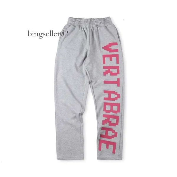 Vertabrae Joggpants Herrenhosen Vertabrae y2k Joggpants Hosen Damen Harajuku Hip Hop Brief Print Baggy Casual Hosen Taille Draw String Jogging Pant 912