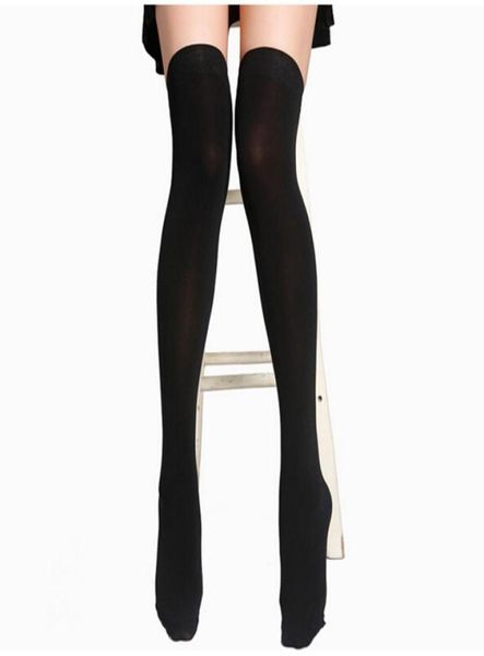 Wholestockings Mulheres meias de joelho Moda sobre o joelho Sexy Tentação Trente Nylon Taxa High Long Sock 2016 Autumnwinter 6355616