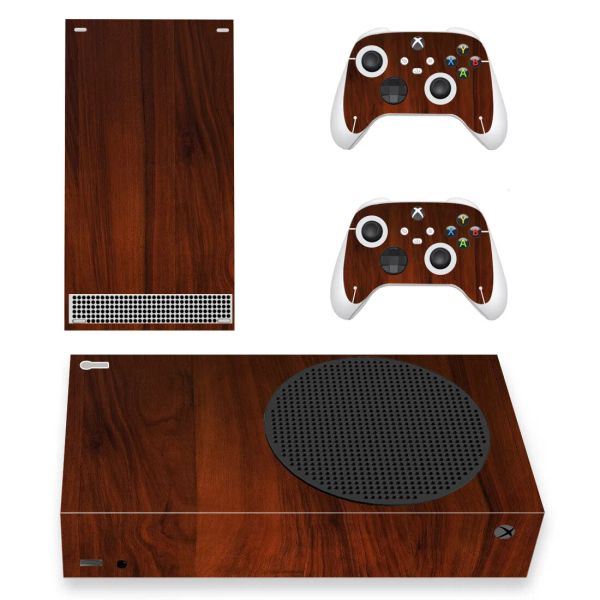 Adesivi Cover per decalcomanie adesivi per pelle in legno per la console Series Xbox e 2 controller Serie Xbox Slim XSS Skin Adesivo Vinyl