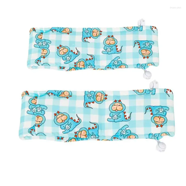 Hundekleidung Kühlung Bandana Sommer Pet Ice Bandanas Kerchiefs für Tage Halsband Schal Vorräte