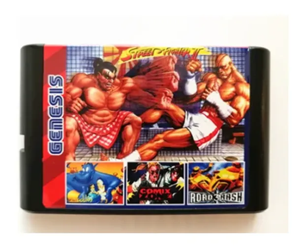 Acessórios Novo chegada 196 em 1 coleção de jogos Hot para Sega Genesis Megadrive Cartucho de jogo de 16 bits para PAL e NTSC Drop Shipping