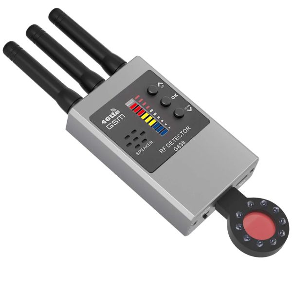 Systeme Antispy RF Signal Detector Detection Kamera GSM Audio -Fehler -Finder GPS -Signallinsen RF -Tracker -Anti -Candid -Kamera -Detektor Erkennen