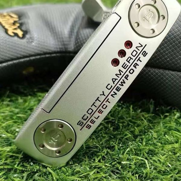 Scotty Putter Designer Super Select Newport 2 Putter 32/33/34/35 polegadas Putter de golfe para tacos de golfe de mão direita masculina Novo estilo Scotty Camron Putter 982