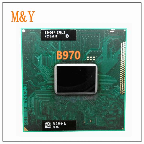 CPUS ноутбук ЦП B970 SR0J2 2,3 ГГц 2 МБ Двойной ноутбук.