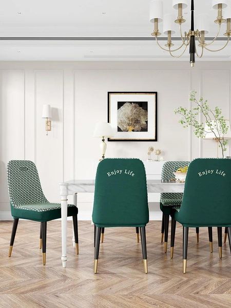 Coperture per sedie semplici coperte ad arco grande sala da pranzo di fascia alta sgabelli universali da tavolo leggera estate di lusso