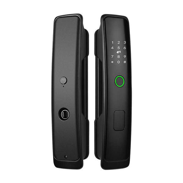 Akıllı Kilit Aqara Akıllı Kapı Kilidi H100 Zigbee/Vücut/Işık NFC Sensörü Otomatik Kedi Göz Bluetooth Parmak İzi Kilidi Homekit Aqara Appl231116