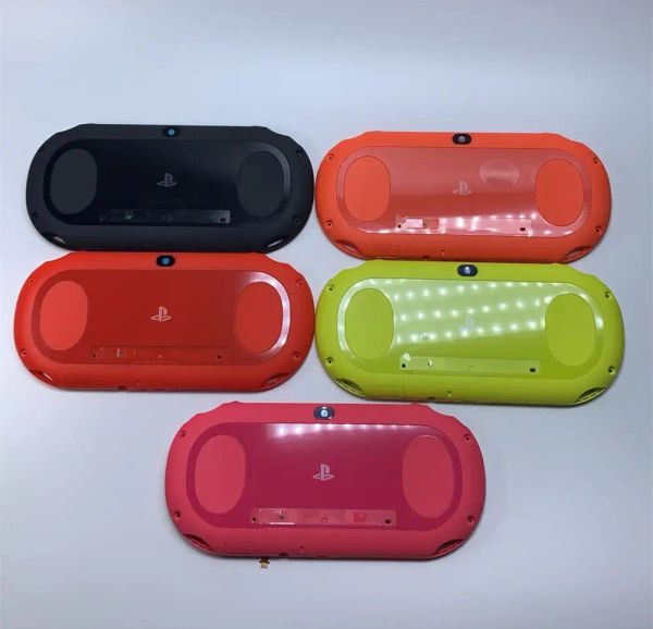 Aksesuarlar Orijinal Yeni Arka Kapak Konut Yüz Plakası Kılıfı PS Vita PSVITA PSV 2000 Oyun Konsolu için Dokunmatik Ekran Paneli