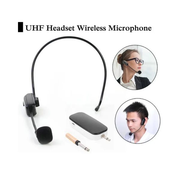 Mikrofone K31 UHF 2 in 1 Handheld Wireless Microfon Headset Headwear Mic 30m Range Volumenverstärker für Sprachunterricht